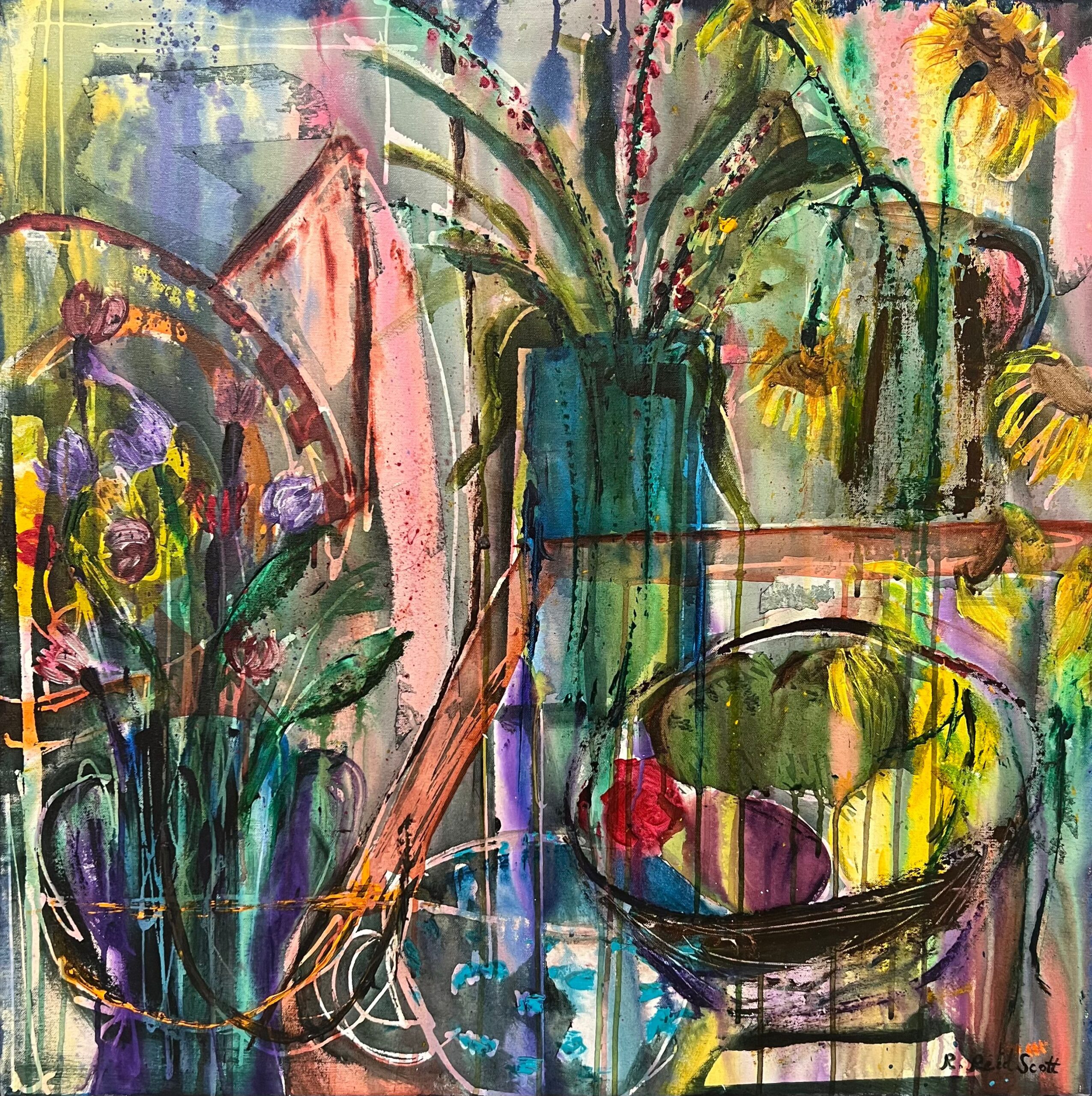 Still Life with Sunflowers