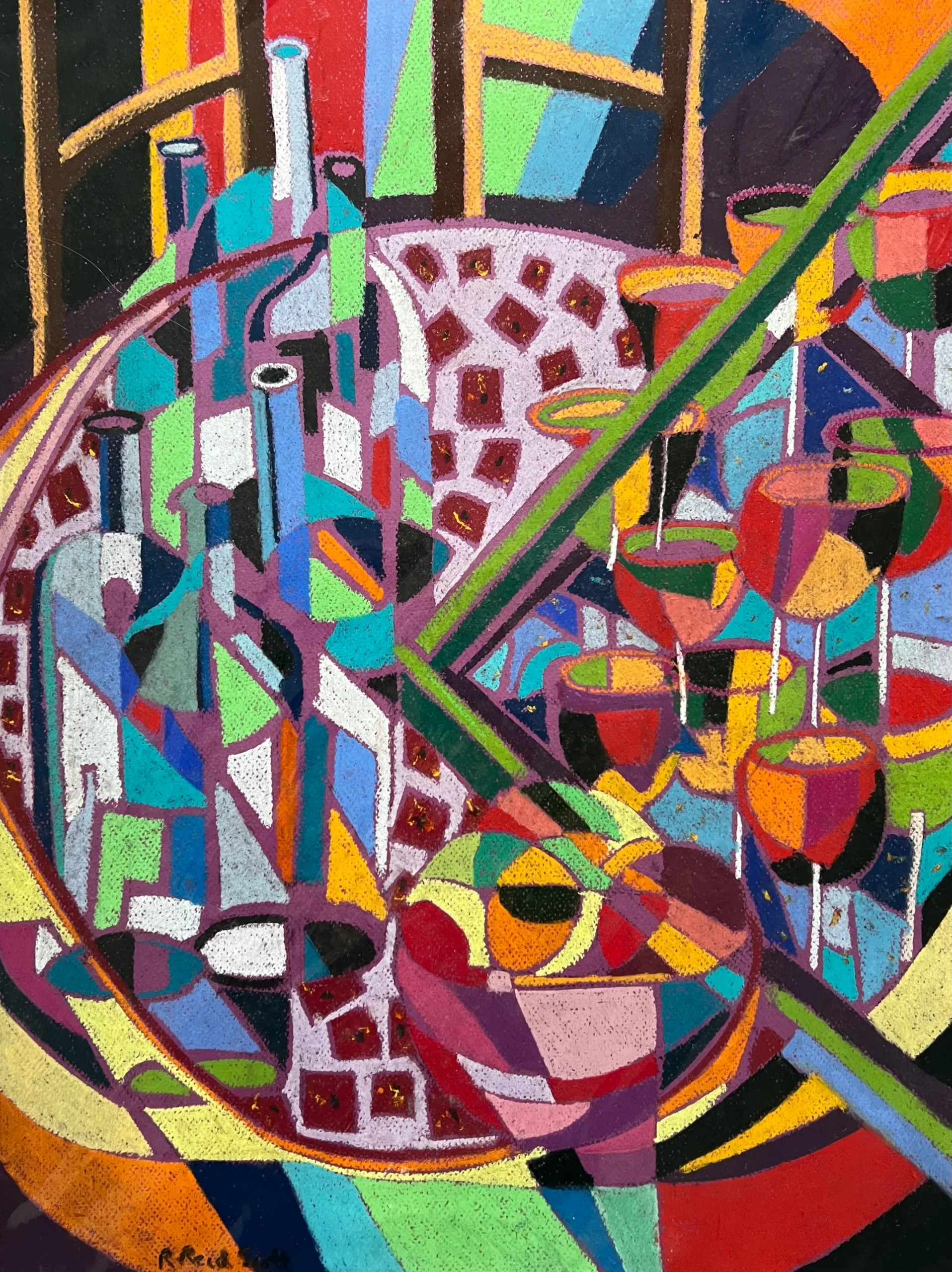 Still Life with Bottles and Glasses